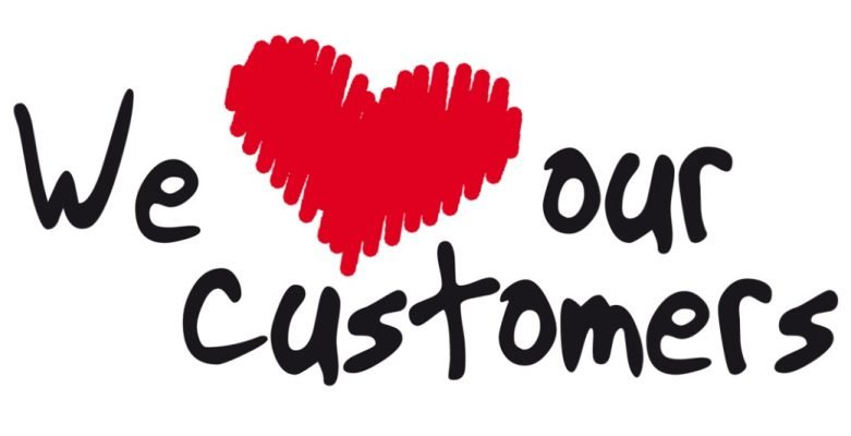 We love our customers